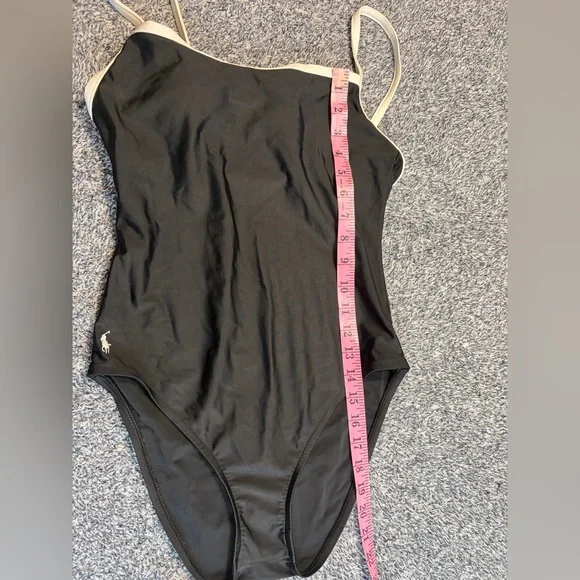Polo by Ralph Lauren Black One-Piece Swimsuit - Picture 11 of 11